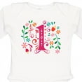 thumbnail image 4 of Inktastic 1st Birthday Party 1 Year Old Girls Girls Long Sleeve Baby Bodysuit, 4 of 5