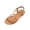 Khaki, variant on Comfortable Flat Strappy Sandals, Women Flat Sandals Dressy Strappy Gladiator Summer Ankle Strap Nude Open Toe Comfortable Wedding Casual Leather Ladies Party Trendy Vacation, Beige 7.5