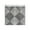 Crosshatch Silver, variant on FASÄDE Miniquattro Decorative Vinyl Backsplash Panel in Argent Silver (6X6 Inch Sample)