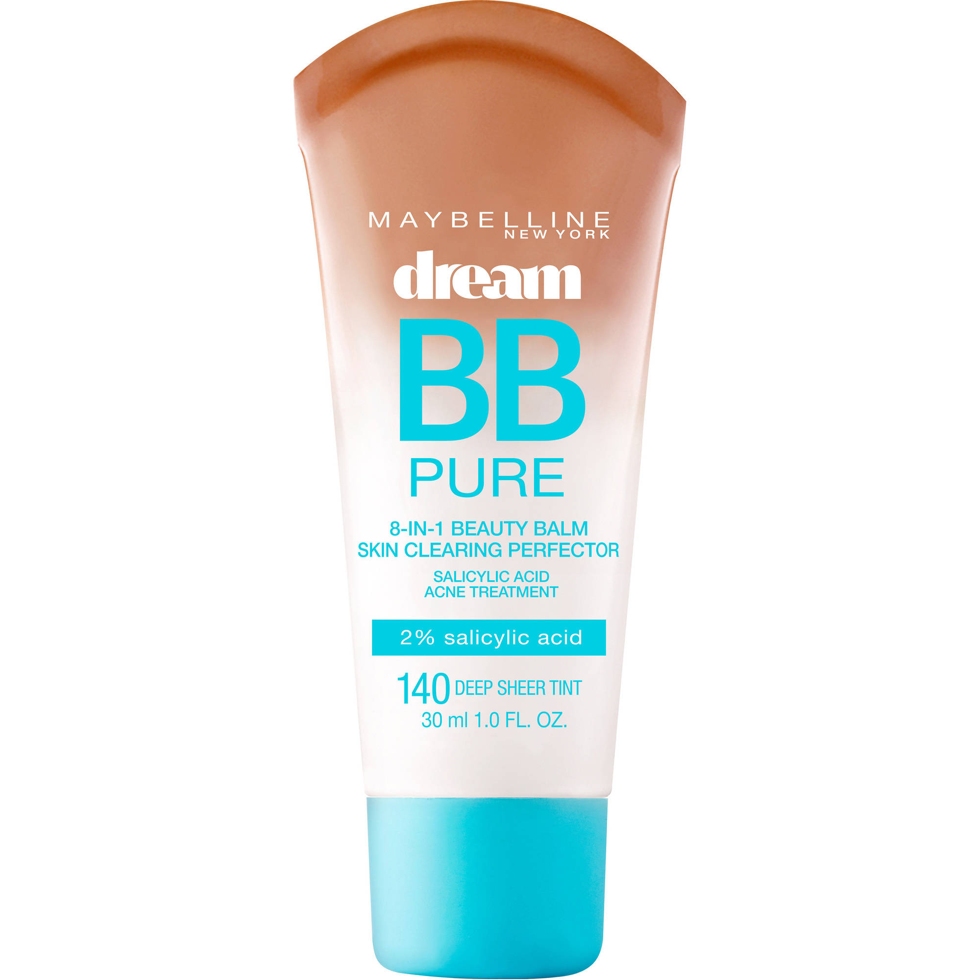 Maybelline Dream Pure BB 8-in-1 Skin Clearing Perfector, Deep - Walmart.com