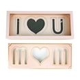 thumbnail image 4 of jifeng Mom Flower Gift Box Creative Mom Letter Shaped Floral Box for Birthday Party Pink, 4 of 9