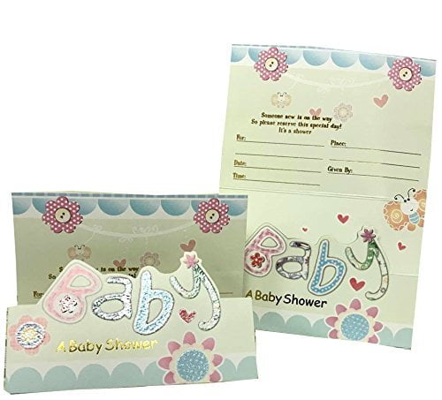 baby shower invitations girl walmart