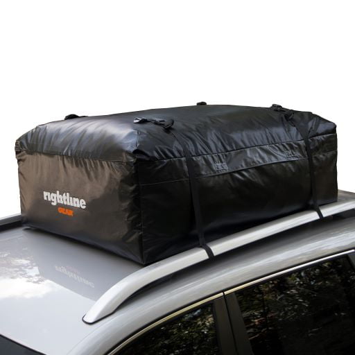 Rightline Gear Sport 2 Car Top Carrier 15 cu ft Attaches With or Without Roof Rack 100% Waterproof 