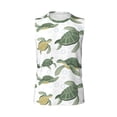 thumbnail image 6 of Picia Cute Turtle mens Cotton Tank Undershirts , Moisture-wicking Ribbed Tanks, Lightweight Cotton Tank Undershirts-3X-Large, 6 of 8