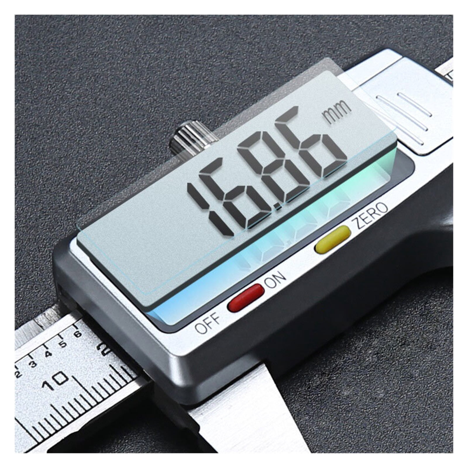 6inch/150mm Vernier Caliper Metal Woodworking Tools Instrumentation Ruler Digital Pachymeter Carpenter Depth Gauge Electronic ,Easy to Use