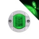 thumbnail image 4 of 12v Round 6 Leds Frontal Trasero Indicador Lado Luz de Señal de Turno para Camión Yate Barco Crucero Barco Caravana, Blanco Feliz Sencillez, 4 of 5