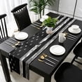 thumbnail image 3 of American Rustic Flag, Table Runner 72 Inches Long, Independence Day USA Star Stripes Flag Kitchen Coffee Dining Table Decoration for Home Party Birthday Wedding Home Decor 16x72 Inches, 3 of 8