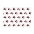 thumbnail image 2 of African American Girl Merry Christmas Holiday Giftwrap Paper White Backgrnd, 2 of 4