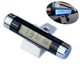 thumbnail image 1 of A/C Air Conditioner Vent Outlet Digital Clock Thermometer LED Back Light, 1 of 4