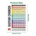 thumbnail image 2 of Guitar Chord Circle Scale Learning Poster Progressions Chord Trainer, 2 of 5