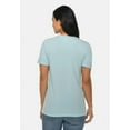 thumbnail image 6 of Lane Seven Men's 100% Cotton Short Sleeves Crew Plain T-Shirt Blue Mist XS, 6 of 8