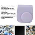 thumbnail image 4 of Camera Case for   Mini 12, Cute Macaron Color PU Leather Camera Bag with Shoulder Strap, Complimentary Photo Album, Decorative Photo Frame Kit, 4 of 8