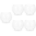 thumbnail image 4 of CUITING 5 Pcs Aquarium de Table Bol à Poisson Globe Bol à Poisson Exquis Récipient d'Alimentation pour Poisson Transparent, 4 of 12