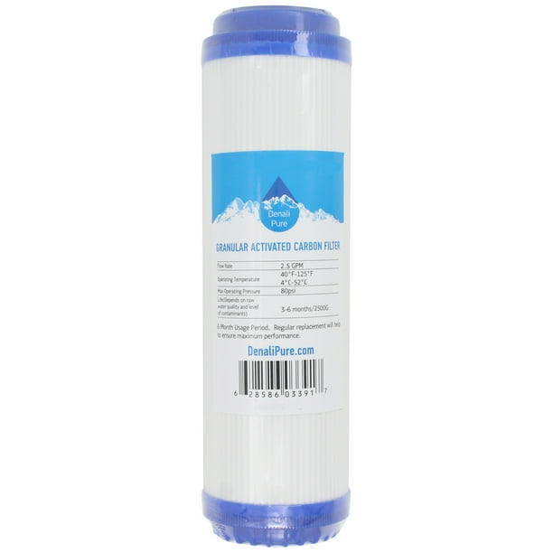 Replacement for GE GX1S01R Granular Activated Carbon Filter Universal