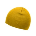 thumbnail image 2 of Top Headwear Solid Winter Short Beanies, Gold, 2 of 4