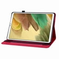 thumbnail image 3 of ELEHOLD for Samsung Galaxy Tab A7 Lite 8.7 inch 2021 Flip Leather Case PU Leather Wallet Proective Case with Card Slots Kickstand Zipper Pocket for Galaxy Tab A7 Lite SM-T220/T225, Red, 3 of 5