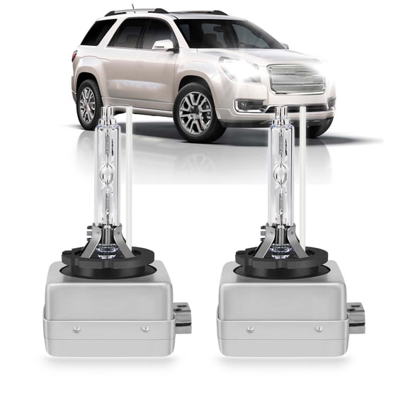 FZPJJNB D3S HID Headlight Xenon Bulbs for Gmc Acadia 2013-2015 Yukon Denali 2015-2019 High And Low Beam 6000K White,C33
