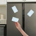 thumbnail image 5 of Delicate Blue Blooms 2 Pack 4x2.5 Inch Magnetic Stickers Thick and Strong for Fridge Dishwasher Teaching, 5 of 5