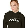 thumbnail image 2 of adidas Women's Brilliant Basics Pullover Hoodie, Black, Medium, 2 of 5