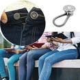 thumbnail image 5 of Shirt Collar Extenders, 5Pcs Metal Neck Extender for Dress Pants Large Collar, Silver, 5 of 5