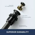 thumbnail image 2 of WB-03032BD Widespread 2-handle Bathroom Faucet with Drain Assembly, 2 of 11