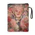 thumbnail image 2 of HELLHERO Polyester Book Cover Book Club Gifts Deer Flowers Book Covers Gift Bag Office Book Lovers Gift Deer Flowers, 2 of 8
