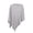 Gray, variant on Nursing Cover for Breastfeeding Soft & Cozy Breastfeeding Poncho with Side Button Down Multi-Use Breast Feeding Covers for Women Moms Feeding Coverups Navy