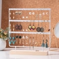 thumbnail image 5 of Soporte organizador de pendientes, soporte de exhibición de pendientes, soporte de pendientes para colgar pendientes, soporte de exhibición organizador de pendientes, 5 of 5