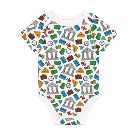 

Matuu Art Of Livings for Baby Short-Sleeve Bodysuit Soft Cotton Comfortable and Breathable Perfect for Newborns and Infants