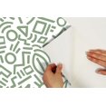 thumbnail image 3 of Aelfie AES4791: Sage Doodle Abstract Peel & Stick Wallpaper, 3 of 5