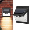 thumbnail image 1 of Lámpara De Pared Con Sensor Solar De Pared 40 LED Para Exteriores, Patio, Pasillo, Calzadas, Porches, Jardín, Seguridad, 1 of 7
