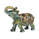 thumbnail image 2 of Joyero de elefante, tocador, decoración del hogar, regalo coleccionable, baratija creativa Verde, 2 of 9