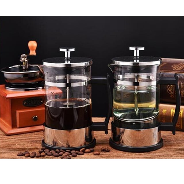 Cafetera de Francesa Macarena French Press Coffee Maker 12 Onzas Acero Inoxidable