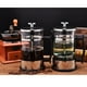 thumbnail image 2 of Cafetera de Francesa para Hogar, Pequeña Cafetera de 1 Taza / 2 Tazas, Cafetera y , 12 Onzas (acero Inoxidable), 2 of 9