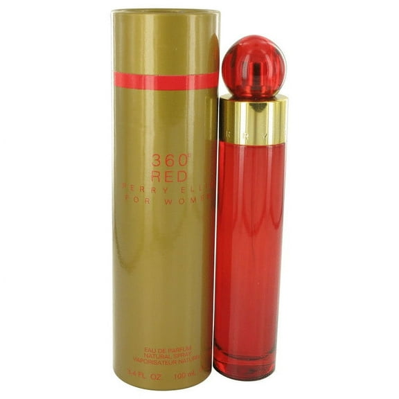 Perry Ellis 360 Red for Women Eau De Parfum 3.4oz / 100ml Spray Bottle