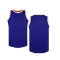 thumbnail image 3 of Pretxorve Kids Tank Top for Boys Girls Summer Solid Fast Dry Mesh Round Neck Basketball Tanks Sizes 3-18Y, 3 of 5