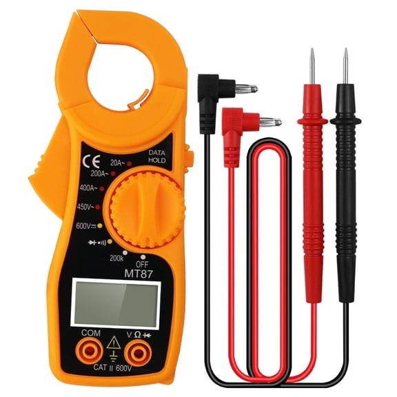 Digital Multimeter With Voltages Tester NCV Detection Continuity Buzzers And LCD Display For Electrical Measurements