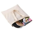 thumbnail image 4 of 100% Cotton Tote Bags Wholesale | TB100 - Set of 12, Natural, 4 of 6