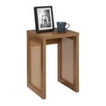 thumbnail image 3 of Convenience Concepts Northfield Table d'Appoint Tressée en Bois Beige, 3 of 10