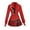 Red, variant on Women Pink Royal Princess Wonderland Costume 3-Piece Cropped Jacket Shirt Shorts Halloween Fancy Dress Party Cosplay Costumes