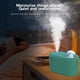 thumbnail image 5 of Portable Small Cool Mist Humidifier USB | 350ml Desktop Air Vaporizers | Silent Night Light | Continuous & Intermittent Spray | Mini White Pink Green | Plant Office Car Home | 9.8x7.5x7.5cm, 5 of 5