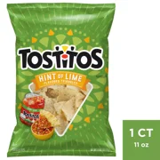 2x-Tostitos Hint Of Lime Tortilla Chips - 11oz