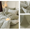 thumbnail image 4 of Namzi Bed Sheets Set, Bedding Sheets Pillowcases Kit, Twin Bed Set, Hotel Bedding, Home Decor(Green), 4 of 4