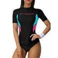 thumbnail image 1 of Chemise de Protection Solaire pour Femmes Surf Manches Courtes Rush Guard Camping Sport, 1 of 6