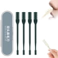 thumbnail image 1 of Lunxisen 12 Pcs Coupe-Poils Nasal, Coupe-Poils de Nez Double Face, Tondeuse Manuelle Rotative Portable pour Poils de Nez pour Hommes et Femmes, Coloré, 1 of 9
