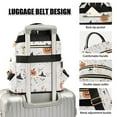 thumbnail image 3 of FORMRS Mini Backpack Purse for Women Travel Daypack Casual Shoulder Bag, Ghost Design, 3 of 7