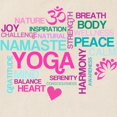 thumbnail image 2 of CafePress - Yoga Inspirations Tote Bag - Unisex Canvas Tote Bag, Beige, 1-Piece, 2 of 7