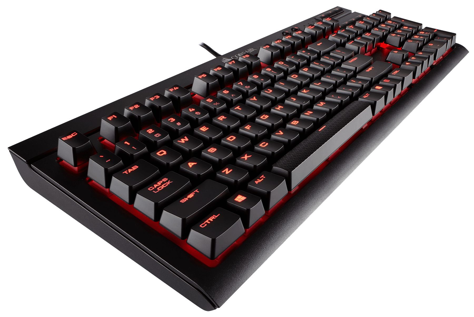 Corsair Gaming K68 Mechanical Keyboard, Backlit Red LED, Cherry Red - Walmart.com