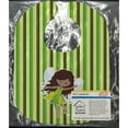 thumbnail image 2 of Carolines Treasures BB6912BIB Fairy Green Stripes Baby Bib 10 x 13" multicolor, 2 of 3