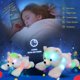 thumbnail image 4 of Music Muñeco de oso blanco de 37cm, juguete de peluche luminoso, decoración para habitación de niños, regalo de Pascua, 4 of 5